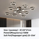 Axyaa Modern Dimmable Aluminum LED Ceiling Lights for Home Decor