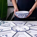 Axyaa Celadon Tableware Set for Family Gathering and Hot Pot Reunions
