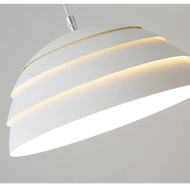 Axyaa White LED Table Chandelier for Living Room Bedside Study
