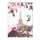 Pink Peony Shell Car Paris Tower Wall Art Canvas Painting by Axyaa - Nordic Style