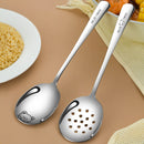 Axyaa Stainless Steel Serving Spoon - Large Soup Ladle for Household and Hotel