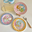 Axyaa Cartoon Ceramic Plate for High Aesthetic Dining Experience