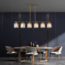 Axyaa Modern LED Pendant Light Chandeliers for Living Room and Dining Room