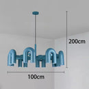 Axyaa LED Pendant Chandeliers for Modern Home Decor Staircase Lighting
