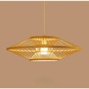 Axyaa Japanese Rattan Pendant Lamp for Restaurant Bedroom Dining Room