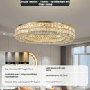 Axyaa Crystal Ceiling Chandelier: Modern Square Pendant Lamp for Living Room, Staircase & Dining Room