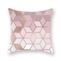 Axyaa Geometric Marble Cushion Covers - Modern Nordic Home Decor Pillowcase