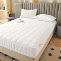 Axyaa Quilted Mattress Cover with Zipper - Full Enclosed Thicken Fitted Sheet