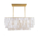 Shell Pendant Lights Luxury by Axyaa: Modern Ceiling Main Light for Living Room, Bedroom, or Restaurant.