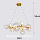 Axyaa Elegant Crystal Chandelier Dining Room Ceiling Pendant Lights