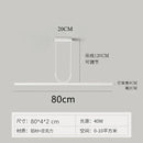 Axyaa LED Black Ceiling Chandelier for Kitchen Island Dining Room Lighting Fixture