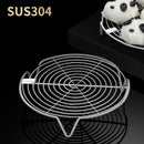 Axyaa Steamer Rack Cookware for Home Kitchen with Heat Insulation, Stainless Steel