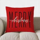 Axyaa Snowman Wreath Christmas Decor Pillow Cover