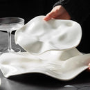 Axya Ceramic Dinner Plate Set for Molecular Cuisine and Sushi - Specialty Tableware