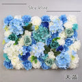 Axyaa Silk Floral Wedding Decor Petal Flower Wall Party Backdrop Display