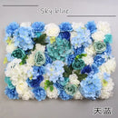 Axyaa Silk Floral Wedding Decor Petal Flower Wall Party Backdrop Display