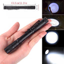 Axya Mini Emergency Flashlight Keychain Waterproof Torch Pocket Pen Light