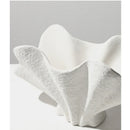 Axyaa Irregular Fan Ceramic Vase for Stylish Flower Arrangement