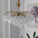 Axyaa French Art Crystal Chandelier: Retro Luxury for Living Room and Restaurant
