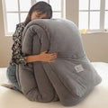 Axyaa Double-Sided Milk Fleece Winter Quilt Core - Thickened & Warm