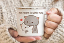 Axyaa Cute Animal Enamel Cup Breakfast Mug Set