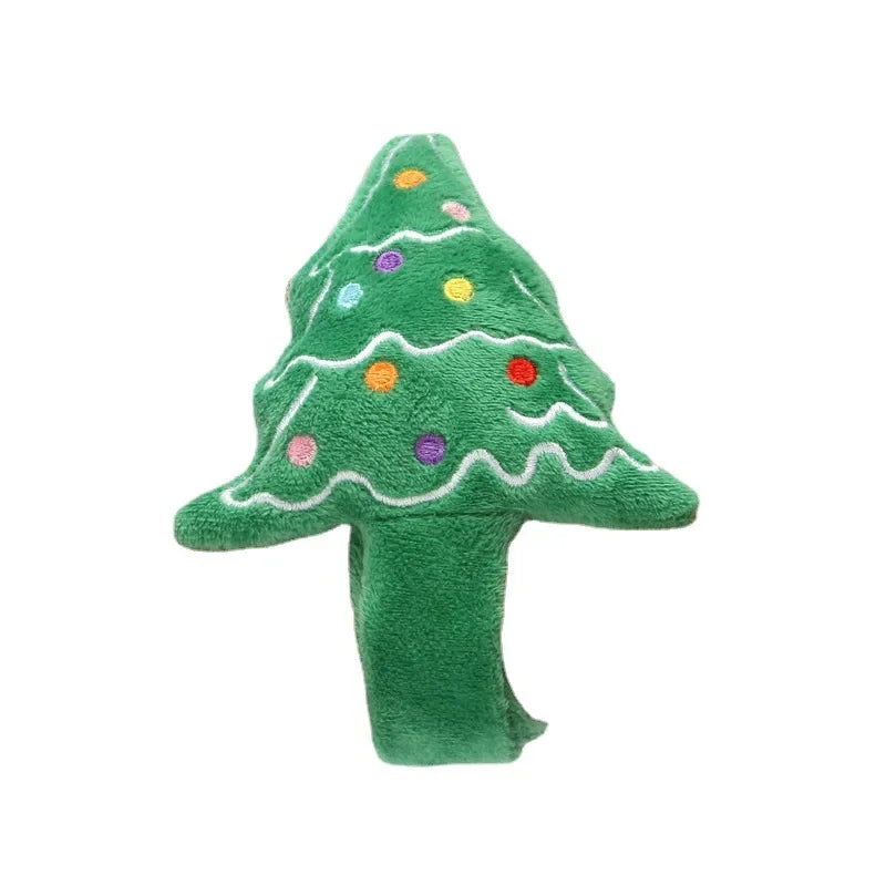 Axyaa Santa Deer Christmas Tree Plush Toys Ornaments Children's Gifts