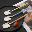 Axyaa Silver Cutlery Set - 10Pcs Matte Stainless Steel Tableware Dinnerware Fork Spoon Set