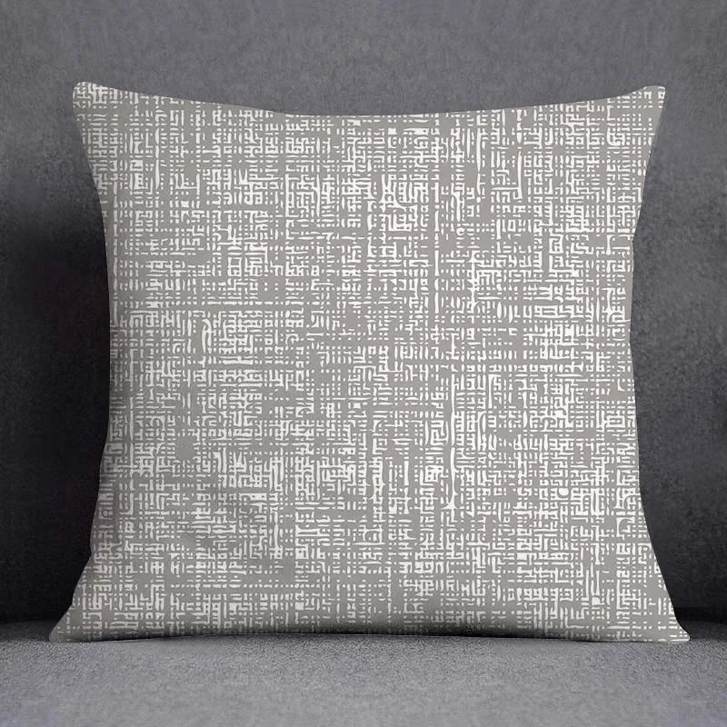 Axyaa Geometric Color Pillowcase Square Cushion Cover 45x45
