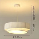 Axyaa Fabric LED Pendant Light - Nordic Designer Hanging Chandelier Fixture