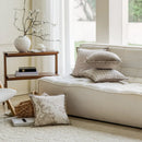 Axyaa French Khaki Chenille Pillow Cover for Stylish Home Decor