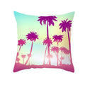Axyaa Summer Beach Vacation Blue Pillow Case - Seaside Hotel Sofa Decoration
