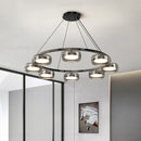 Axyaa Modern LED Pendant Chandeliers for Living Room and Dining Room Lighting