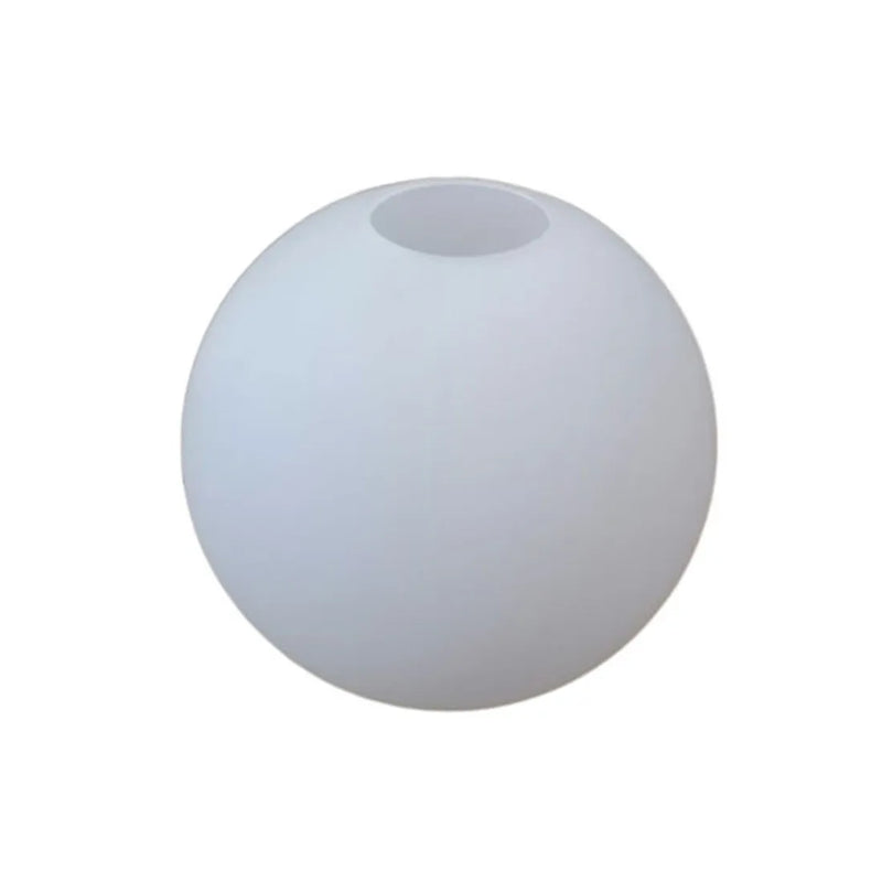 Axyaa Matte White Glass Shade Replacement for DIY Lamp Accessory