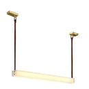 Axyaa Marble Pendant Chandelier for High-End Restaurant Bar Counter with Minimalist Design