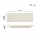 Axyaa Ceramic Sushi & Dessert Plate Set - Modern Molecular Cuisine Tableware