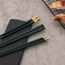 Axyaa Non-Slip Sushi Chopsticks - High Quality Portable Food Sticks