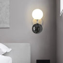 Axyaa Nordic Luxury LED Wall Lamp Modern Bedside Light