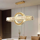 Axyaa Modern Glass Pendant Chandeliers for Living and Dining Rooms