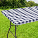 Axyaa Waterproof Elastic Table Cover for Home, Party, Camping - Outdoor Tablecloth