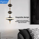 Axyaa Marble Pendant Lamp Chandelier for Bedside, Restaurant, and Bar Lighting