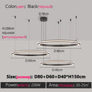 Axyaa LED Ring Chandelier for Living Room, Bedroom, Kitchen, and Restaurant