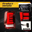 Axyaa Amarok V6 Tail Lights, Turn Signal Brake Reverse Running Light Taillights
