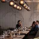 Axyaa Nordic Glass Pendant Lamp Hanging Light E27 Bulb