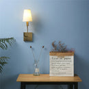 Axya Modern Golden Metal LED Wall Sconces for Home Decor and Lighting
