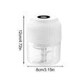 Axyaa Electric Mini Garlic Chopper Stainless Steel Mincer Grinder for Kitchen
