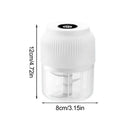 Axyaa Electric Mini Garlic Chopper Stainless Steel Mincer Grinder for Kitchen