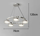 Axyaa Modern Indoor LED Chandelier Ceiling Lamp for Dining Room and Living Room