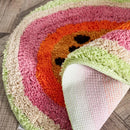 Axyaa Passion Fruit Bathroom Rug - Non-Slip Absorbent Cartoon Area Rug