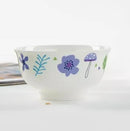 Axyaa 5-inch Bone Golden Bell Large Rice Bowl Noodle Bowl
