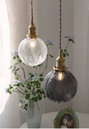 Modern Minimalist LED Glass Ceiling Chandelier by Axyaa